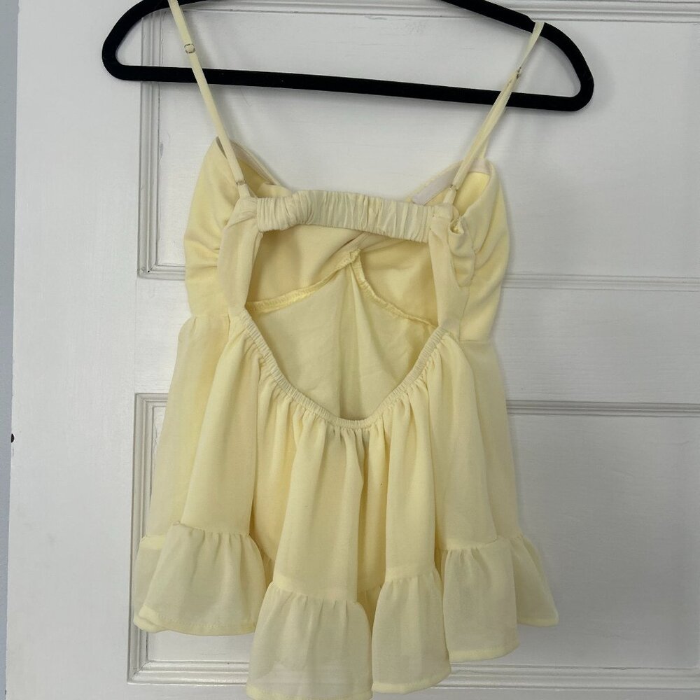 Princess Polly Ruffle Bottom Cami - Picture 2 of 3